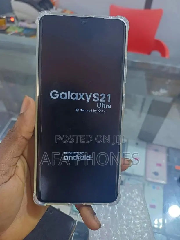 New Samsung Galaxy S21 Ultra 5G 128 GB Black · Photo 1