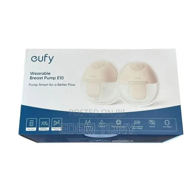 Eufy Wearable Breast Pump E10, App-Controlled, Electric Breast Pump · Photo 1