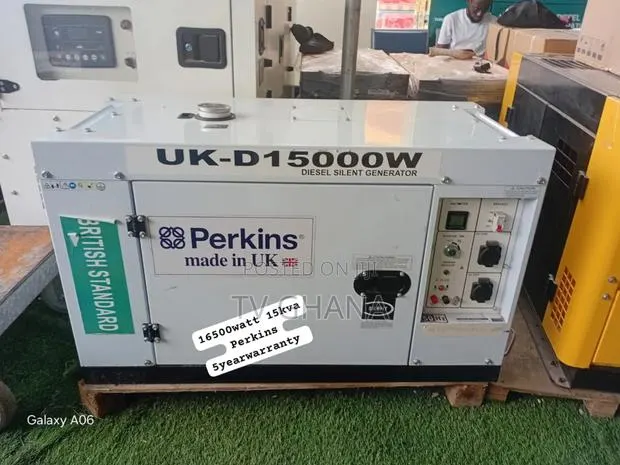 Reliable 16500w Diesel Genset – Perkins Engine, Remote Operated 15kva · Photo 1