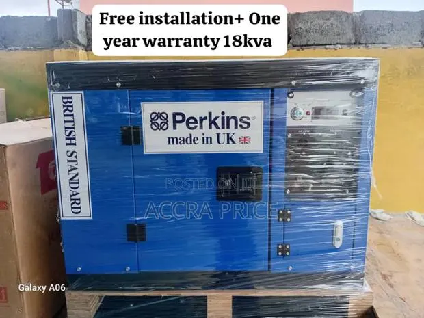 Power All Day Generator 18kva Perkins Diesel Bearable Noise · Photo 1