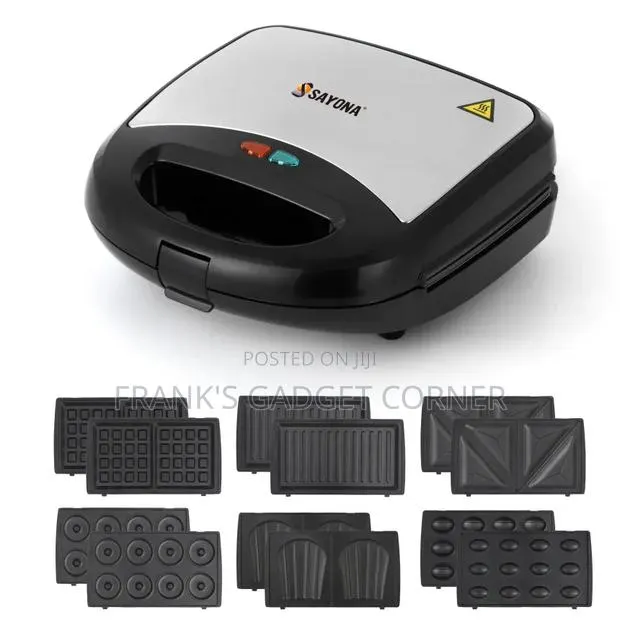 SAYONA 6-in-1 Sandwich Maker · Photo 1