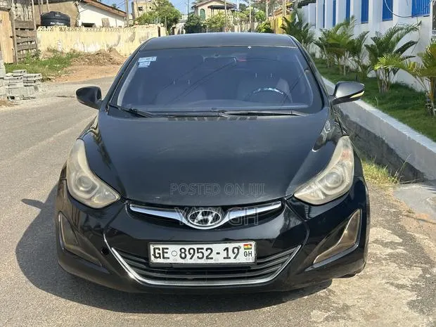 Hyundai Elantra Limited 4dr Sedan (1.8L 4cyl 6A) 2015 Black · Photo 1