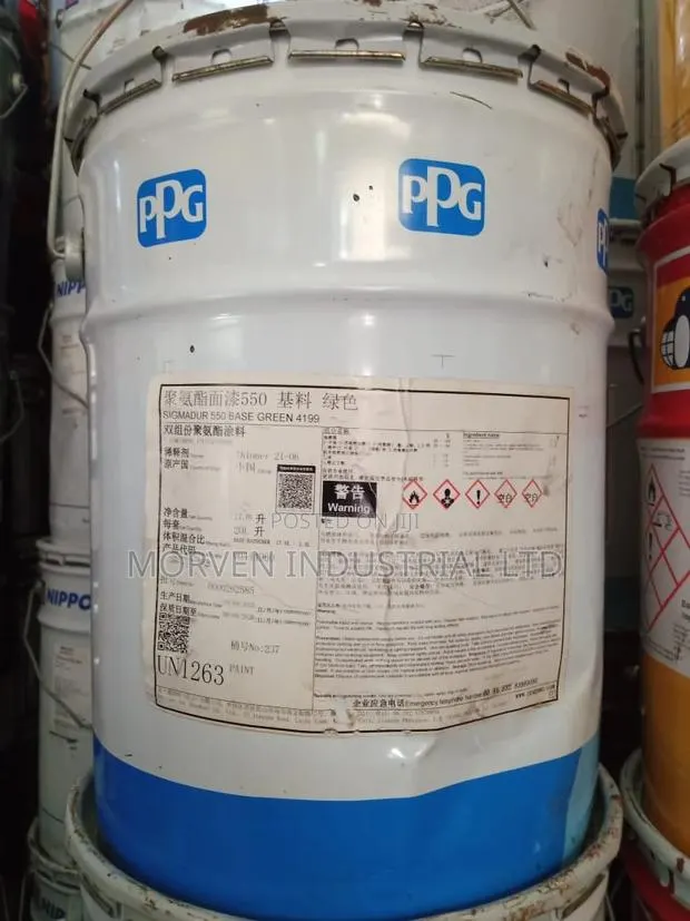 PPG Sigma Marine Paint in Ghana - Sigmadur 550 Polyurethane Topcoat · Photo 1