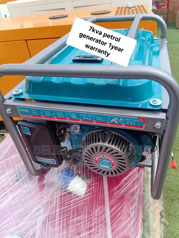 Total 7kVA Petrol Generator – Reliable Energy for Daily Needs · Photo 1