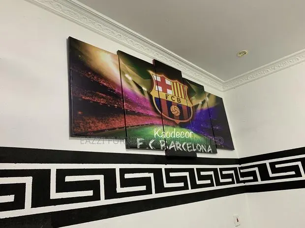 World Club Football 3d Frame Canvas Wall Arts · Photo 1