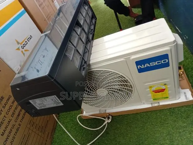 Nasco 1.5hp Mirror Ac – Stylish Cooling With Premium Glass Finish · Photo 1