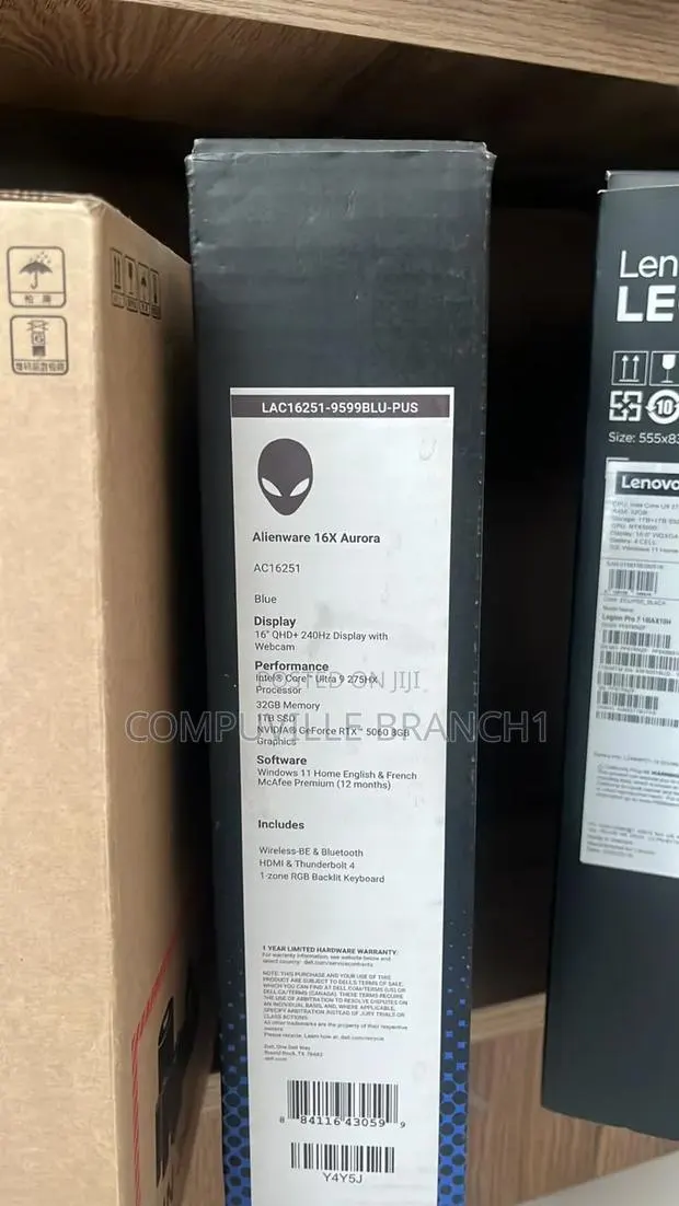 New Laptop Alienware 16 Aurora 32GB Intel Core Ultra 9 SSD 1T · Photo 1