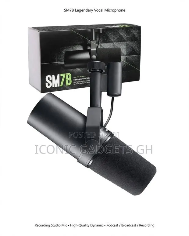 SM7B Legendary Vocal Microphone · Photo 1