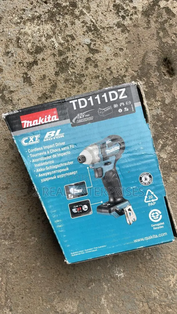 Makita 12V Max CXT Brushless Cordless Impact Driver (Bare Tool Only) · Photo 1