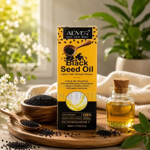 ALIVER Black Seed Oil – Trusted Natural Hair Oil · Photo 1