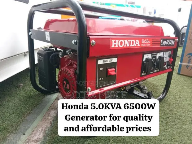 Honda 6500W Generator – Affordable Power for Every Business · Photo 1