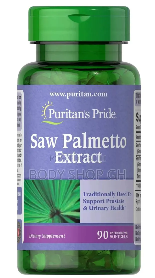 Puritans Pride Saw Palmetto 250mg, 90 Count · Photo 1