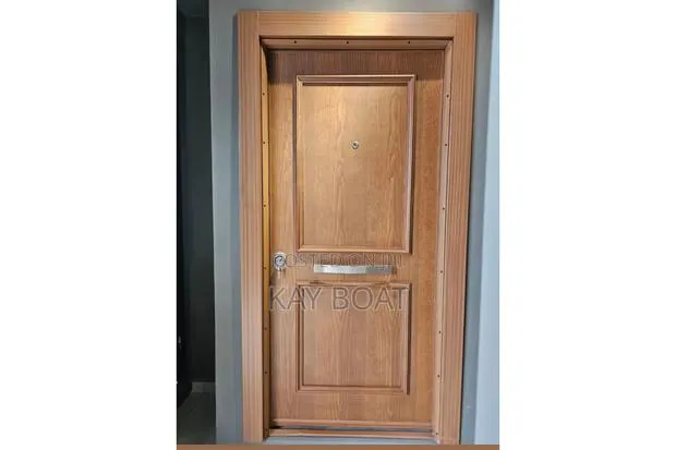 A Simple Brown Single Door · Photo 1