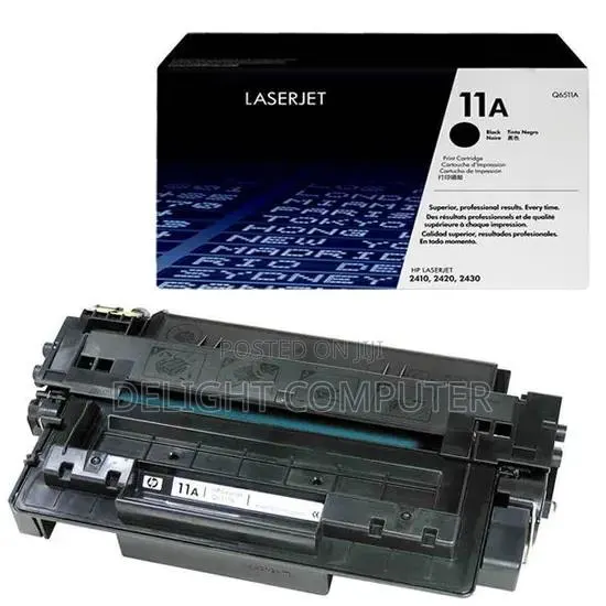 HP 11A Black Original LaserJet Toner Cartridge · Photo 1