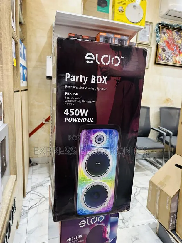 Spectacular Performance Eldo Pb1-100 Double 6,5"Wireless Speaker · Photo 1