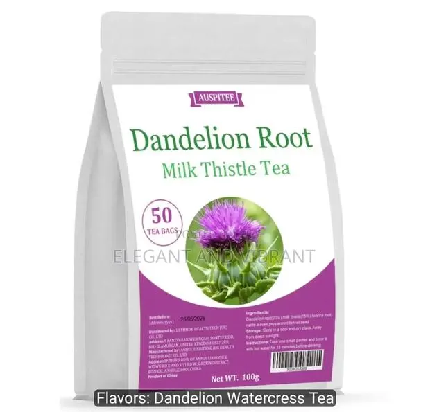 Dandelion Root Milk Thistle Tea,50 Packs,Peppermint, Herbal Tea · Photo 1