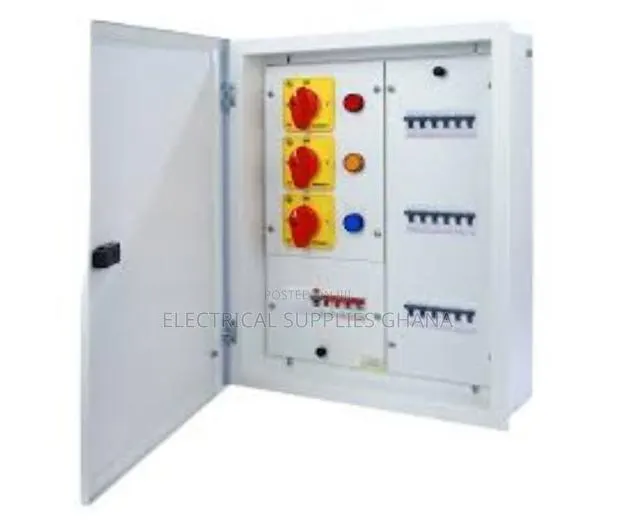 3-Phase Selector Switch Distribution Board Panel · Photo 1