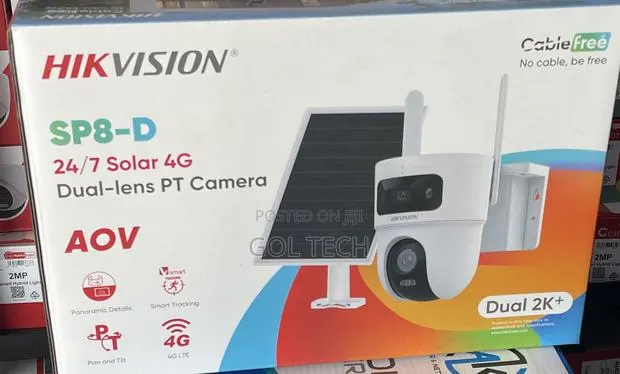 Hikvision Sp8-D Dual Lens Solar Pt Camera Aov Ds-2cfsp8-D/4g · Photo 1