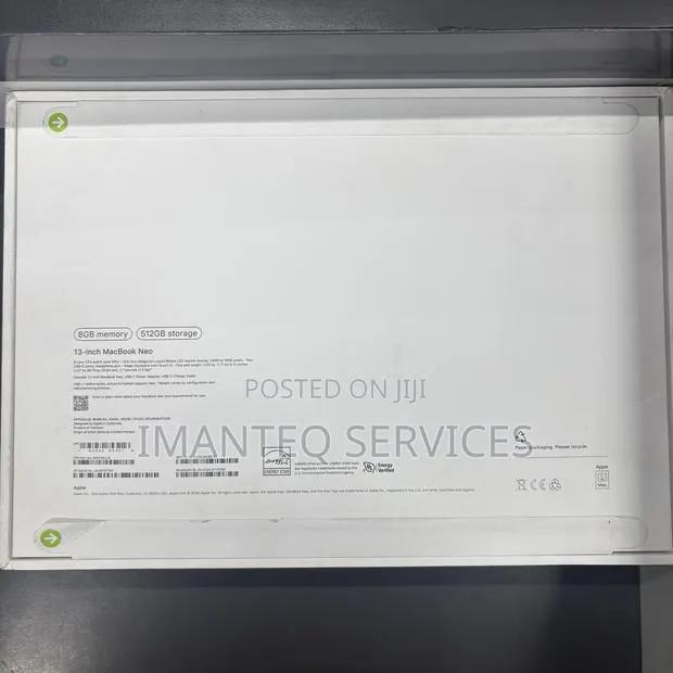 New Laptop Apple MacBook Neo 2026 8GB SSD 512GB · Photo 1