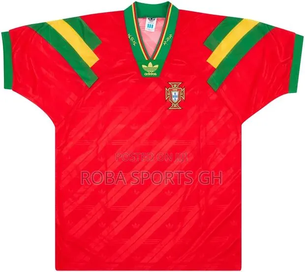 1992 Portugal Retro Home Jersey · Photo 1