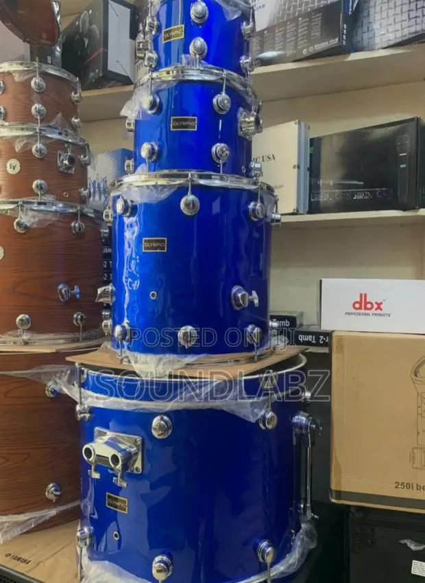 Professional Olympic 5set Drums With Cymbals And Seat · Photo 1