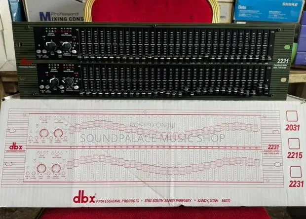 The DBX 2231 Dual 31-Band Graphic Equalizer / Limiter · Photo 1