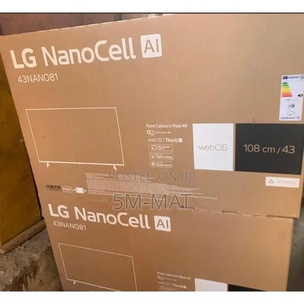 Lg Nanocell Tv 2024 43nano81 43 Inch Uhd Processor Α5 Gen7 Ai · Photo 1