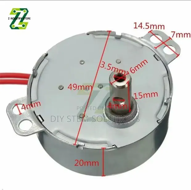 Tyc 50 5-6rpm Synchronous Motor · Photo 1