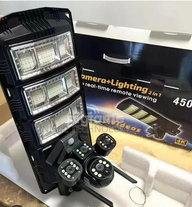 Ai 2in 1 Solar Streetlight Camera · Photo 1