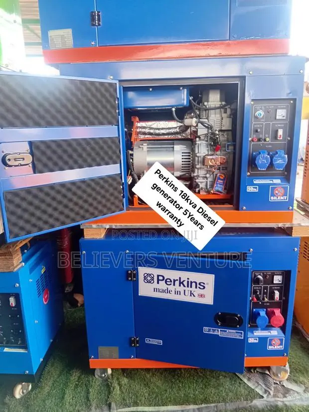 Perkins 18kVA Diesel Generator – Keep Your Business Powered Up · Photo 1