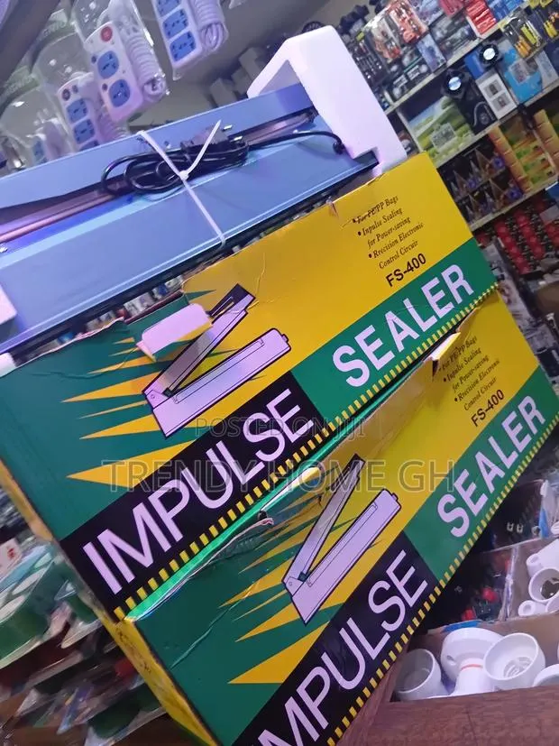 400mm Impulse Sealer – Heat Sealing Machine for Nylon Packaging · Photo 1
