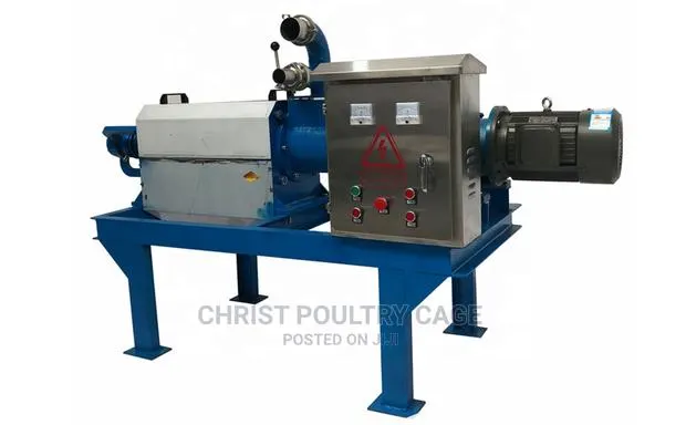 Poultry Manure Dewatering Machine · Photo 1