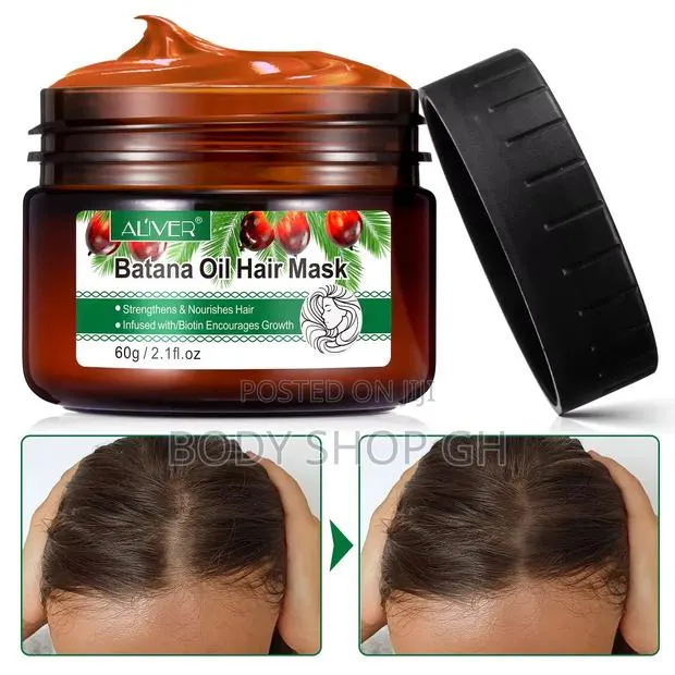 Organic Batana Oil Hair Mask - For Hair Growth · Photo 1