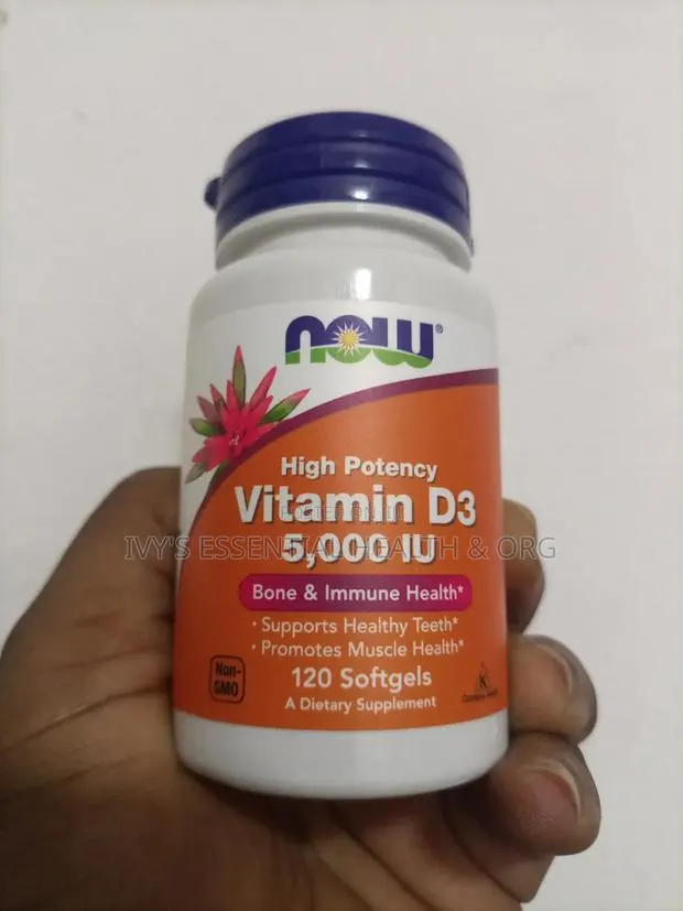 Now Vitamin D3 5000iu · Photo 1