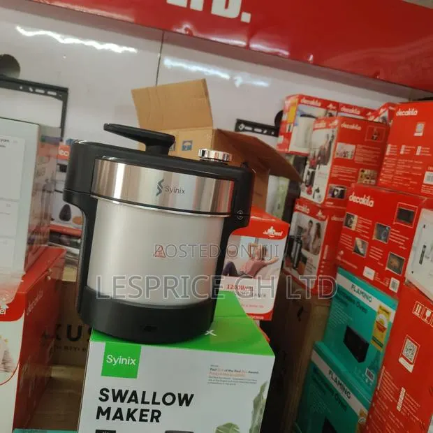 Magnificently Unique 5l Fully Automatic Syinix Fufu Swallow Machine · Photo 1