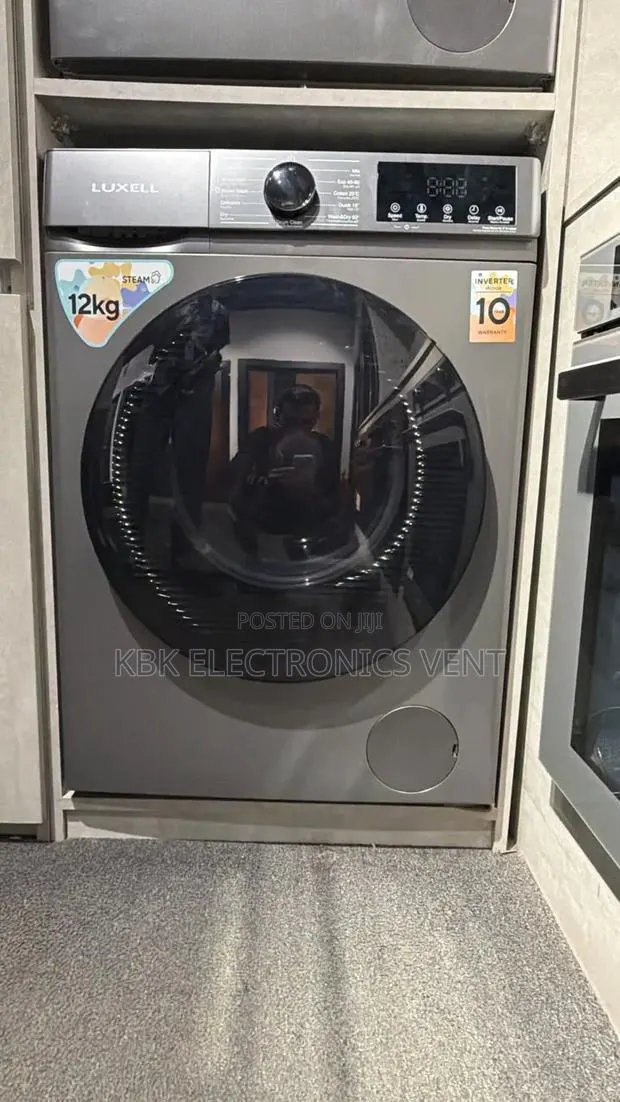 Luxell 12KG+ 8KG Fryer Front Load Washing Machine · Photo 1