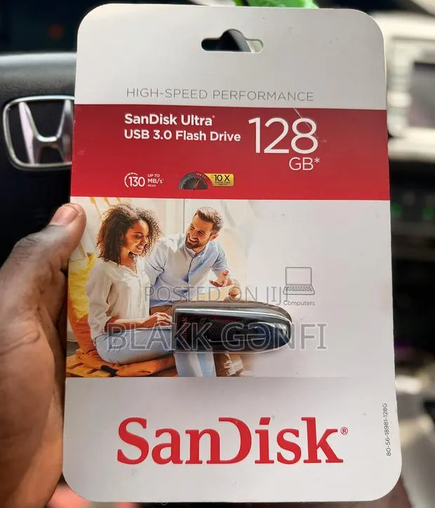 Sandisk Ultra 128gb Usb 3.0 Flash Drive [Original] · Photo 1