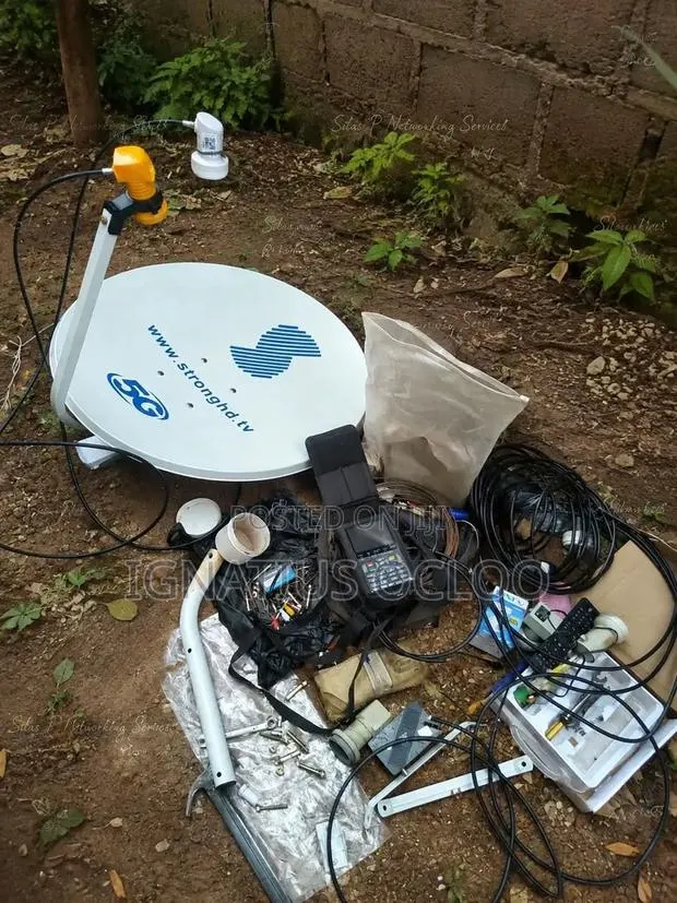 Satellite CCTV Installation Works · Photo 1