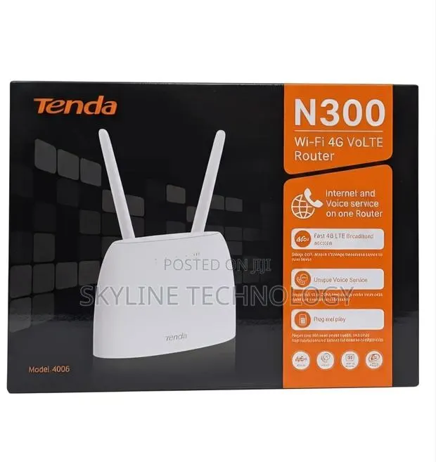 Tenda 4G LTE High Speed Authentic Router. · Photo 1
