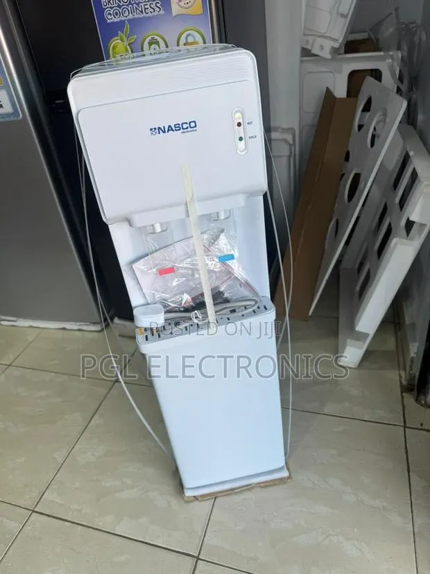 Nasco 16Ltrs 2Taps Hot Cold Water Dispenser NAS-YD200-W · Photo 1