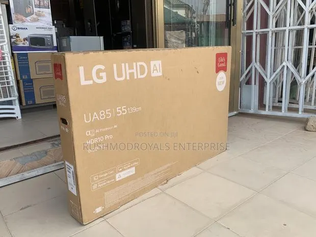 Lg 55 Ua85 Uhd Ai Smart Tv(2025)Immersive Picture Magic Remote · Photo 1