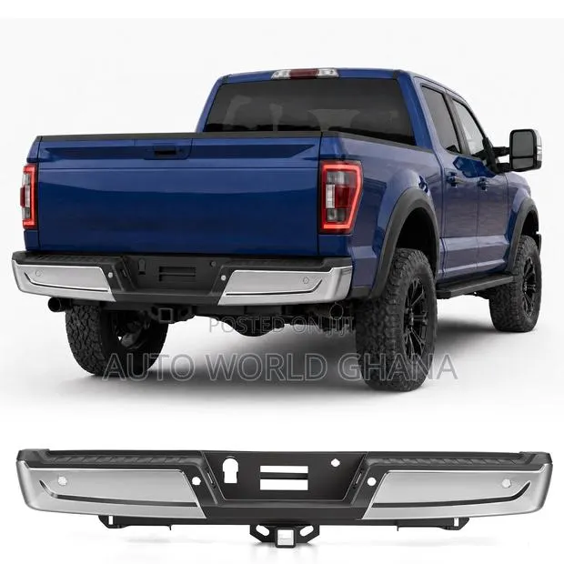 Ford F150 2021 2022 2022 Rear Bumper Chrome Edition · Photo 1