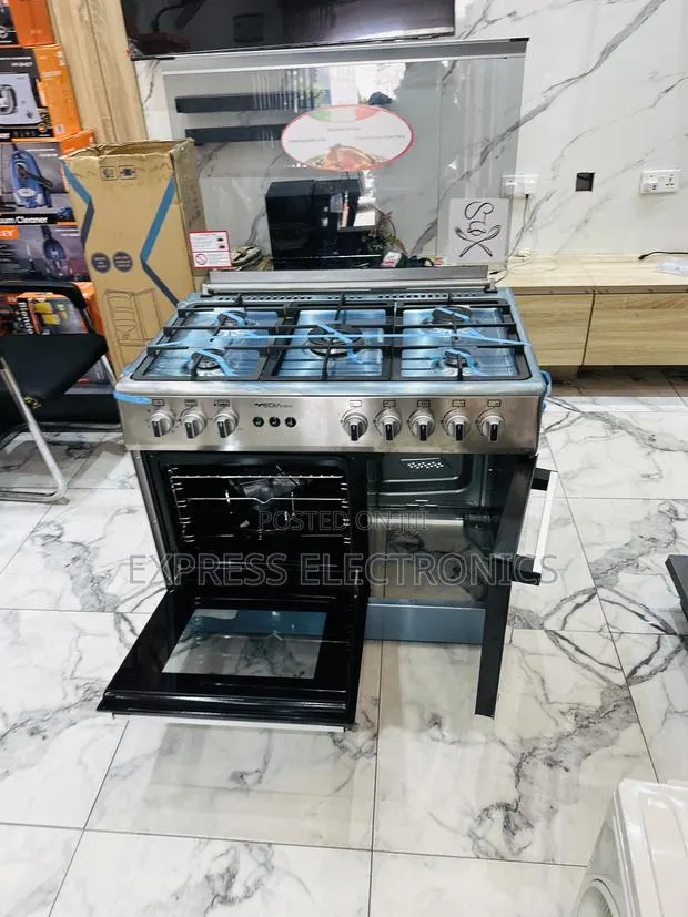 Text Us Fir Your New Sliver Gas Cooker 60/90 5b Midea Tech · Photo 1