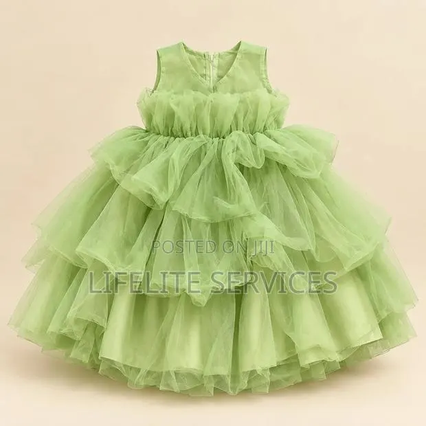 Baby Girl's Cute Mesh Dress 2 to 3yrs · Photo 1