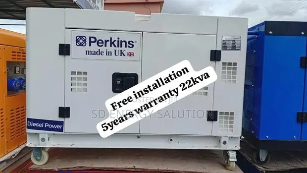 Perkins 22kva Silent Generator – Fuel Saving High Efficiency 22kva · Photo 1