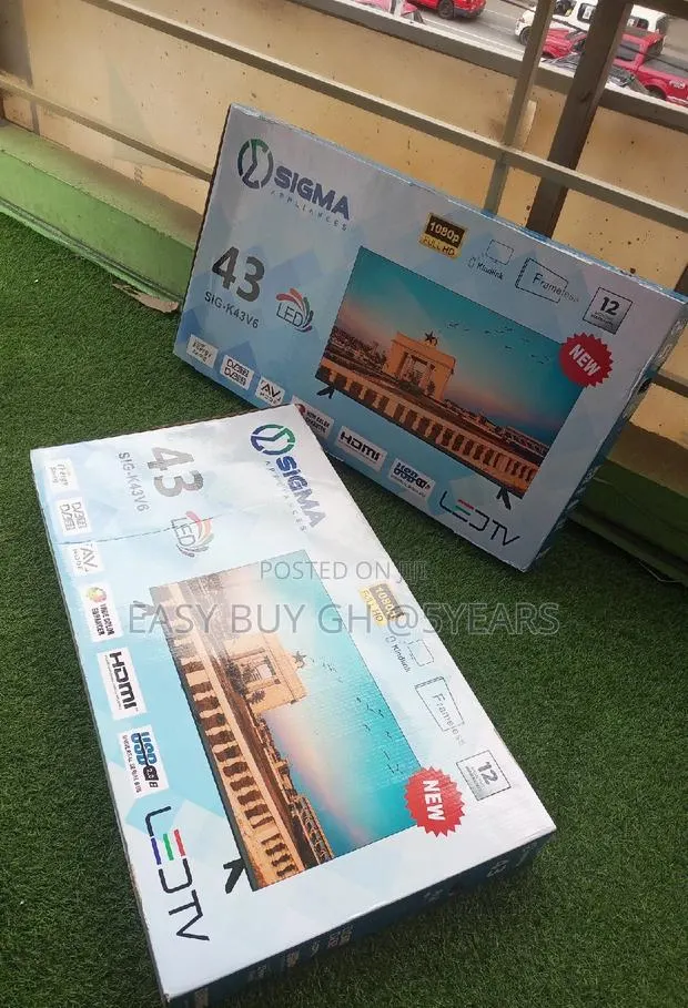 Ultra Crystal Clear Sigma 43 Digital Tv 43 Inches Led Tv · Photo 1