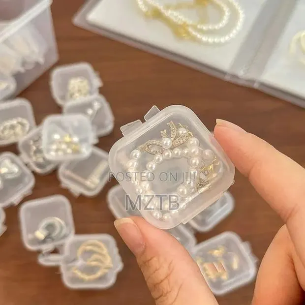 Transparent Jewelry Storage Box - 5pcs · Photo 1
