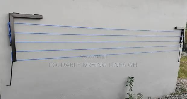 5 Ropes 2 Support Extended Arm Foldable Drying Line