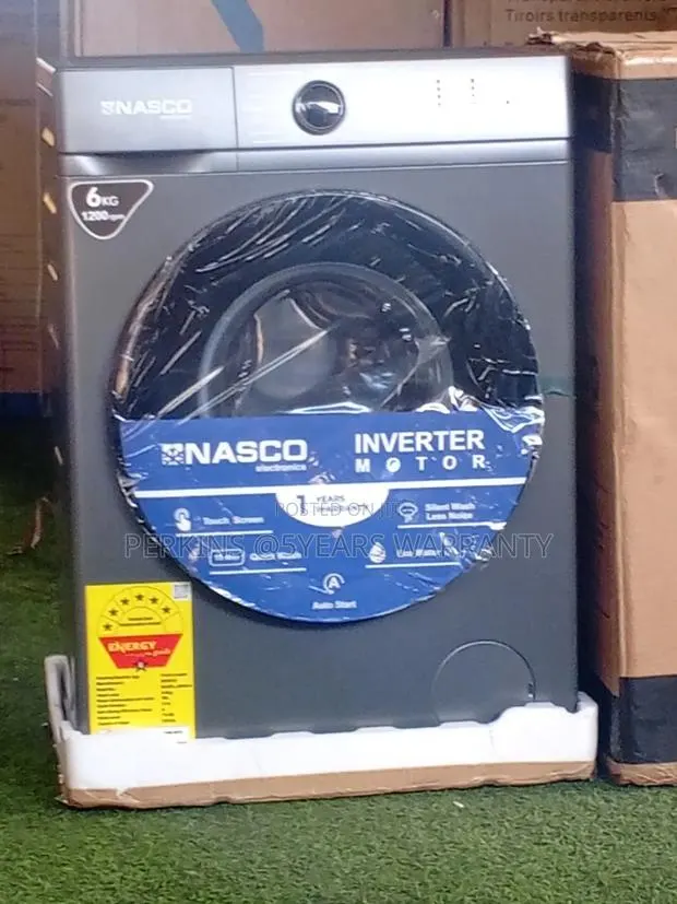 Original Nasco 6kg Front Load Washer – Smart Laundry Solution · Photo 1