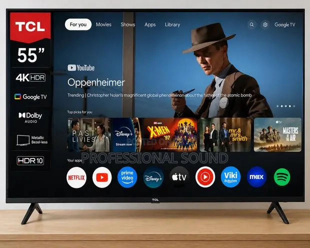 55-Inch TCL HDR Smart Television · Photo 1